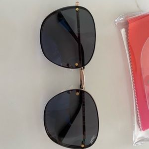 Quay Rimless Jezabell sunglasses